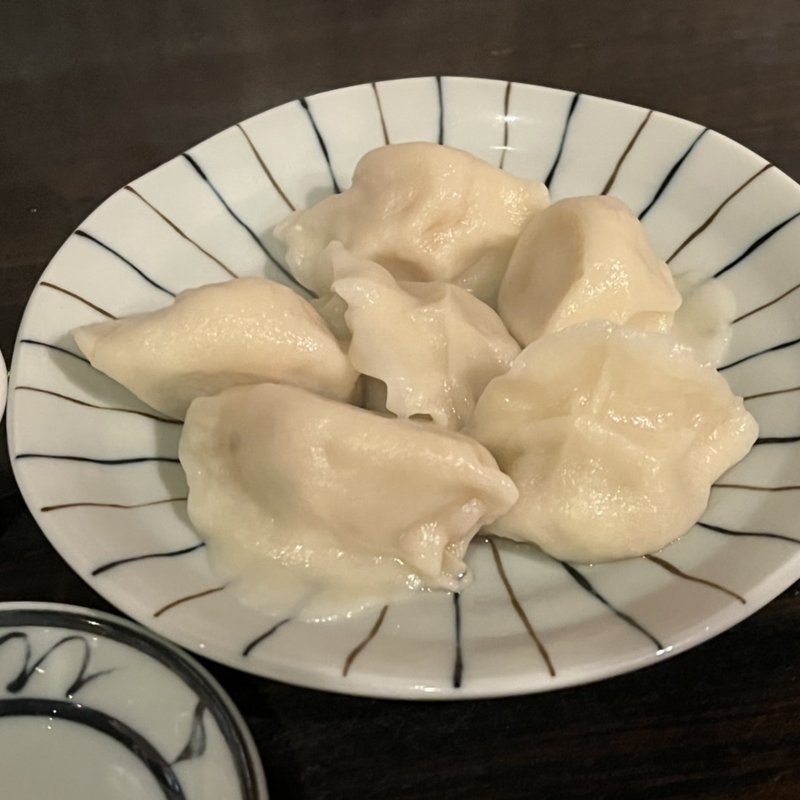 あつあつ茹で餃子（6個）(張家 代々木店 （チョウヤ）)