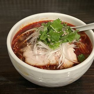 酸辣刀削麺(張家 代々木店 （チョウヤ）)