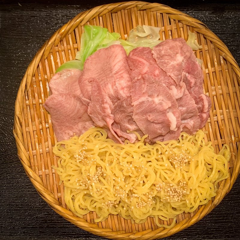 夏季限定　冷しゃぶ定食(さんだ六本木本店)