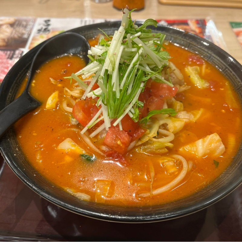 辛みそトマトタンメン(埼玉タンメン山田太郎 川島インター店)