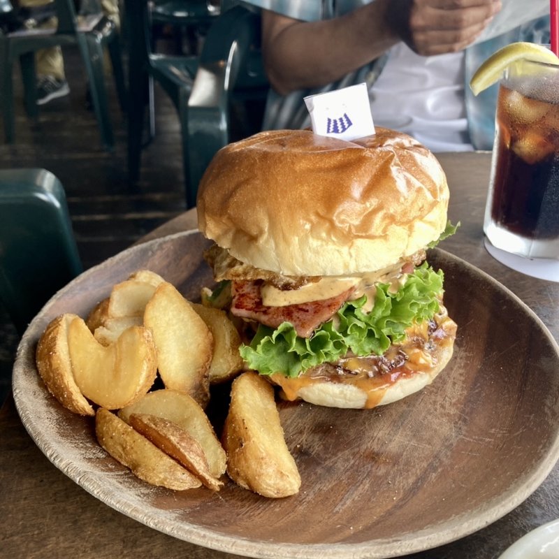 横綱バーガー(ヴィーナスカフェ)