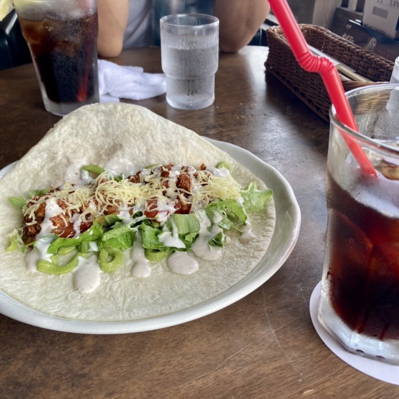 チリビーンズミートタコス(ヴィーナスカフェ)