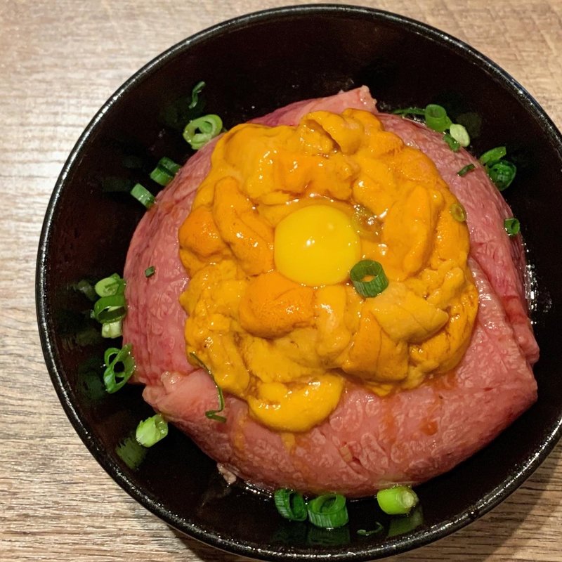 うににく丼(YAKINIKU DAICHI ROPPONNGI)