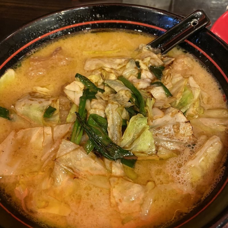 もつラーメン(らーめん 鷹味屋)
