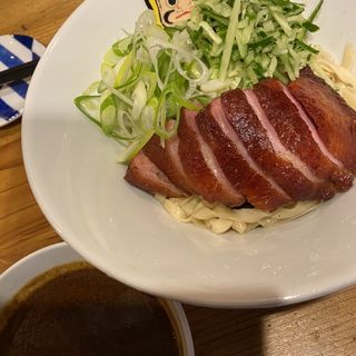 北京ダック風つけ麺(大重食堂警固本店)