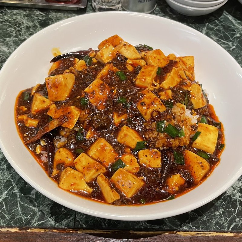 麻婆かけごはん(タイガー餃子会舘 御徒町店)