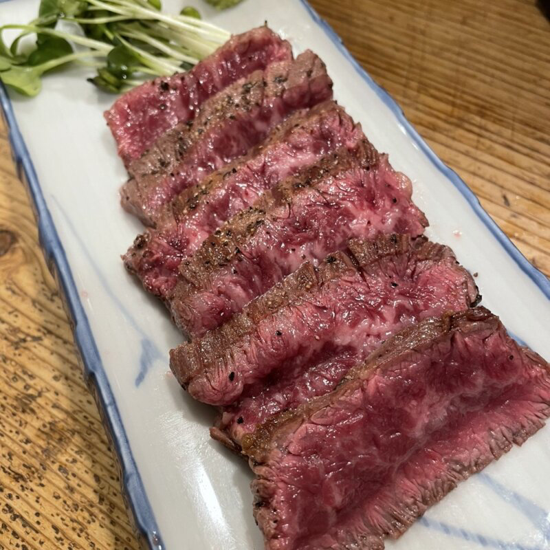 牛ハラミタタキ(味処 陣屋 仲見世店)