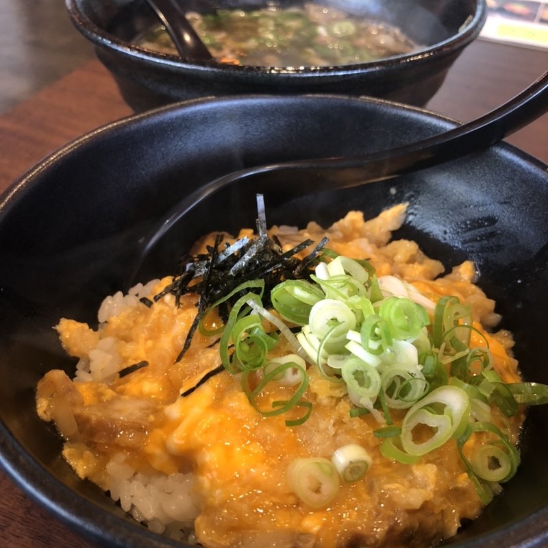 かすとじ丼セット(吉田家)