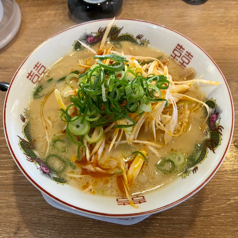 辛ネギラーメン(博多金龍 長住店)