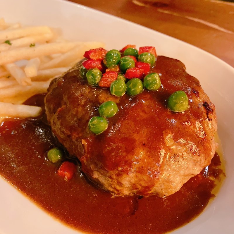 ハンバーグステーキ(トーク バック （TALK BACK）)