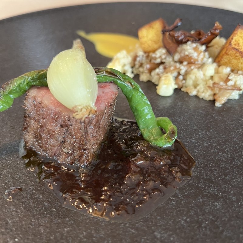 イチボのステーキ(ラ テラス あやめ池店 （La Terrasse）)