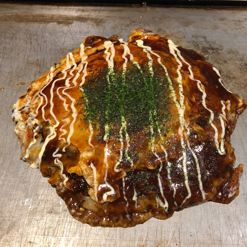 豚玉焼き(福太郎 梅田店)