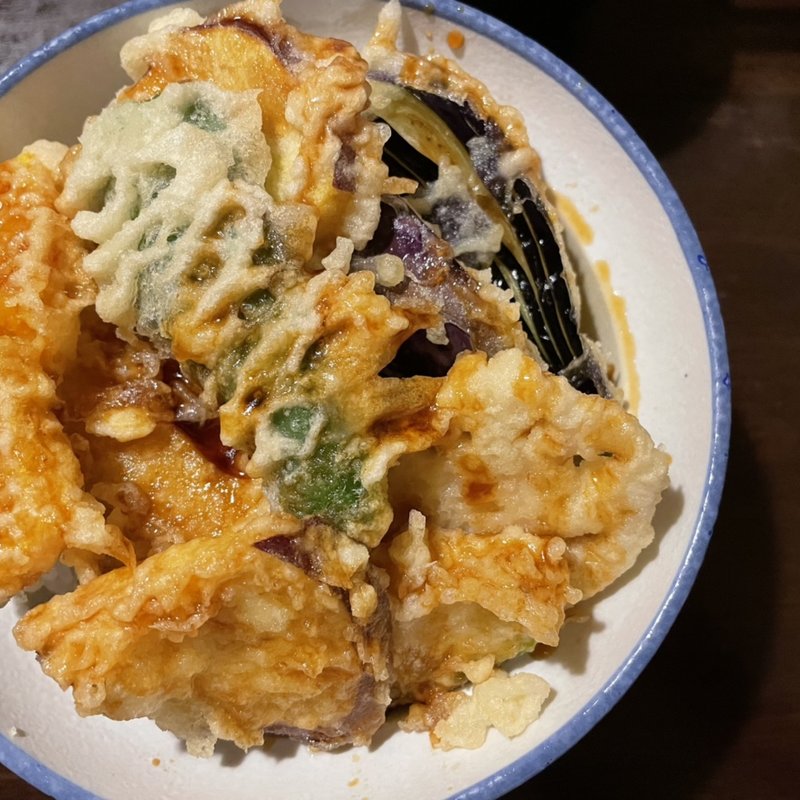 野菜天丼(はちまき )