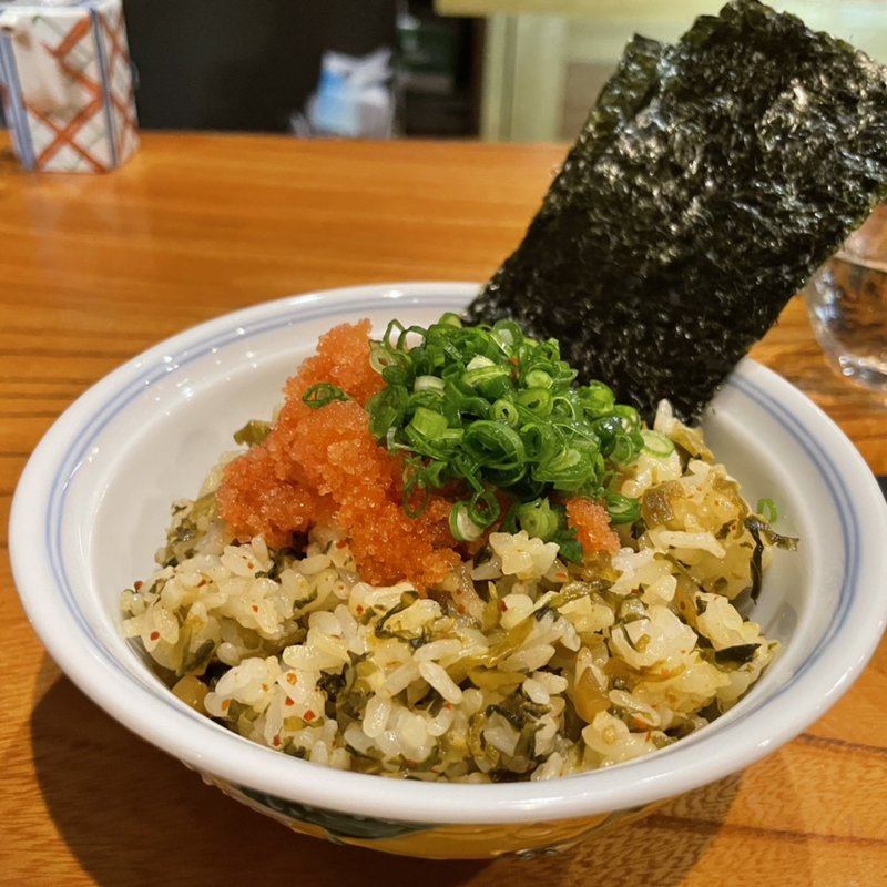 明太高菜ご飯(ラのロ)