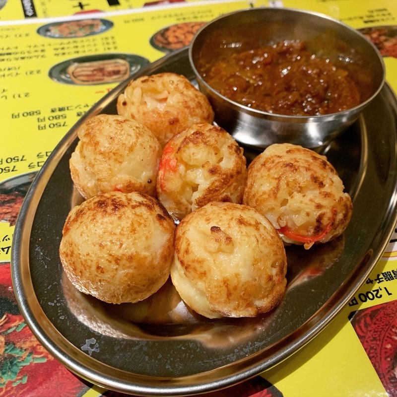 大阪名物　ガヤバジたこ焼き(偏愛食堂)