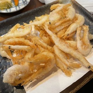 白えびの天ぷら(そばっ晴゜)