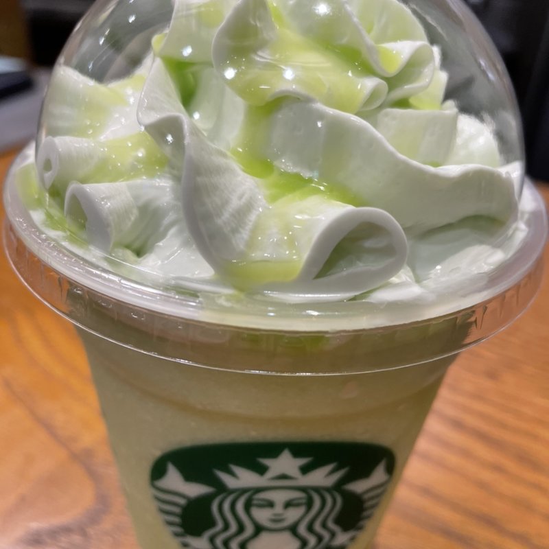 メロンフラペチーノ(スターバックスコーヒー 丸の内パークビル店)