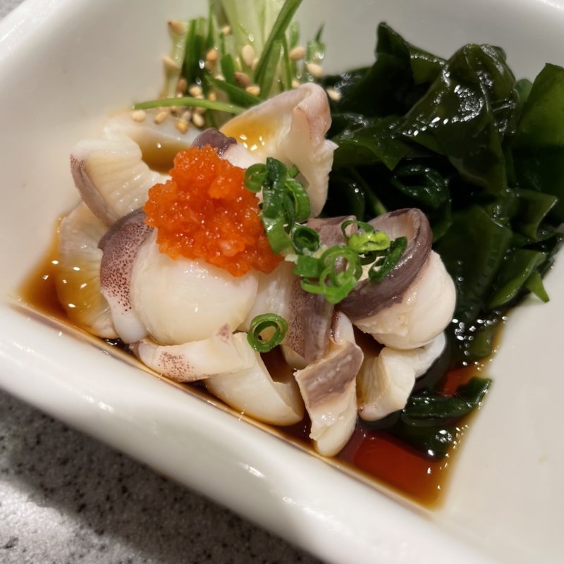 タコの吸盤(築地すし好 ‐和‐ Nagomi グランスタ丸の内店)