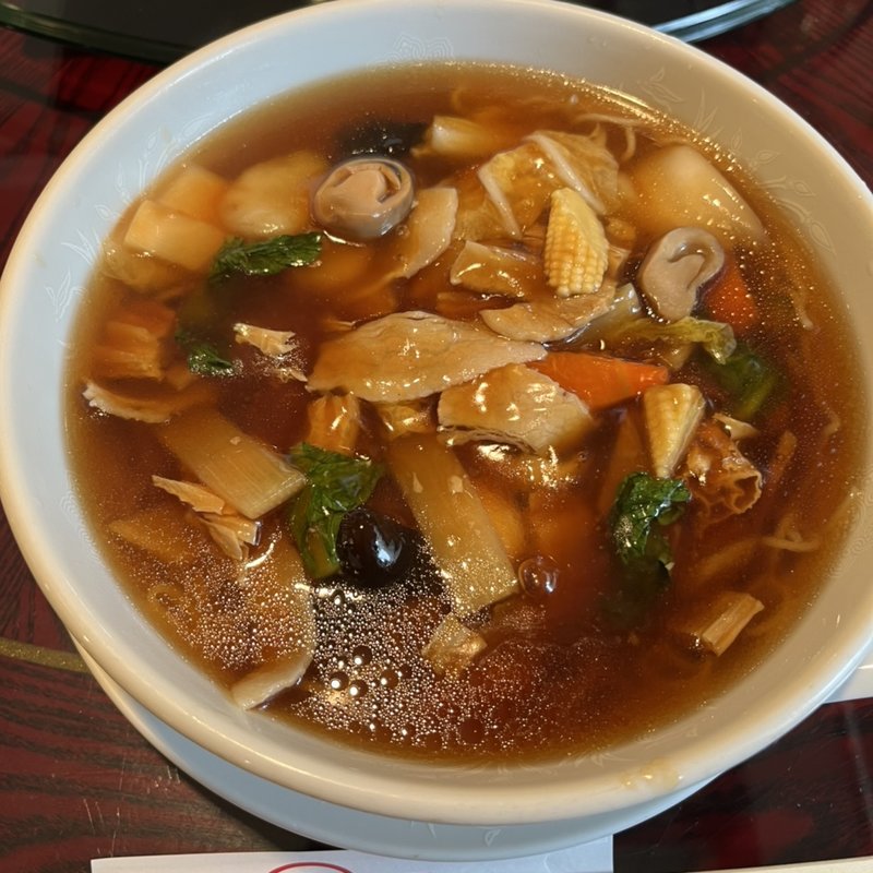 湯葉入り五目あんかけのおそば(中華楼 本店 （チュウカロウ）)