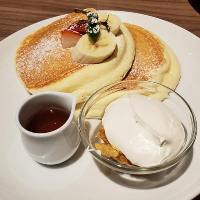 リコッタパンケーキ(カフェ＆パンケーキ gram 吉祥寺店)