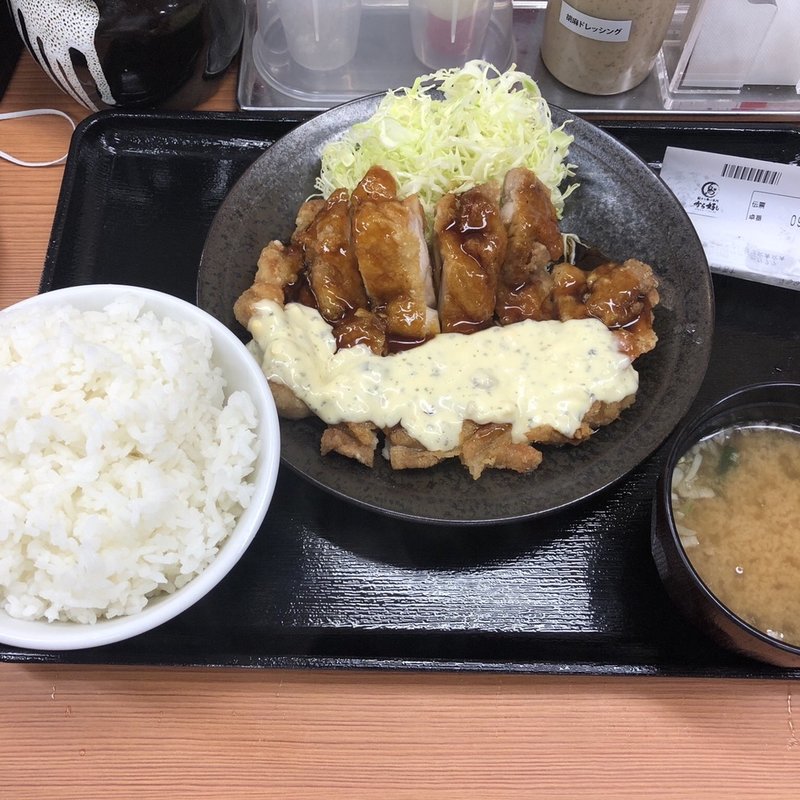タルタル南蛮定食(から好し 神田神保町店)