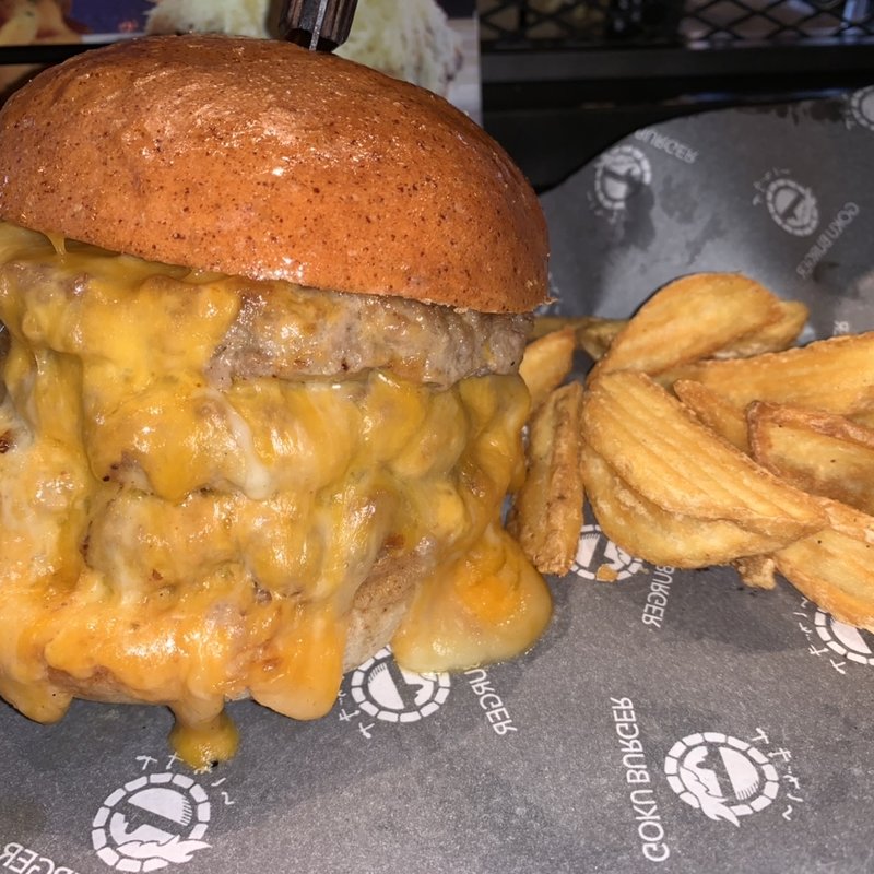 ゴットチーズバーガー(いしがまや goku burger)