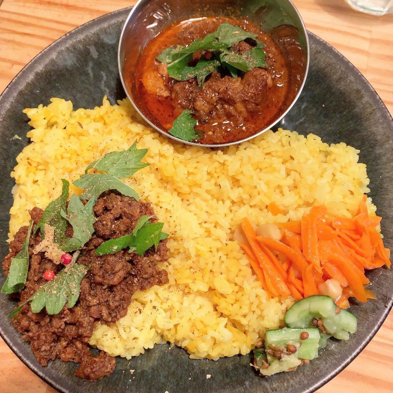 合いがけカレー(negombo33 高円寺)