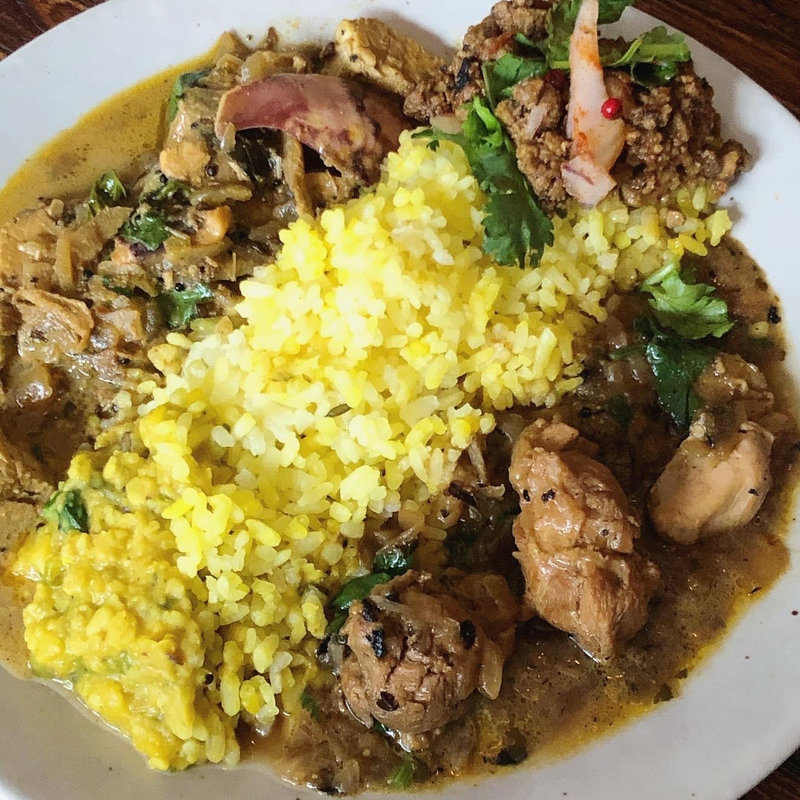 カレー3種盛り(negombo33 高円寺)