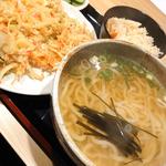 かき揚げうどん(竹や )
