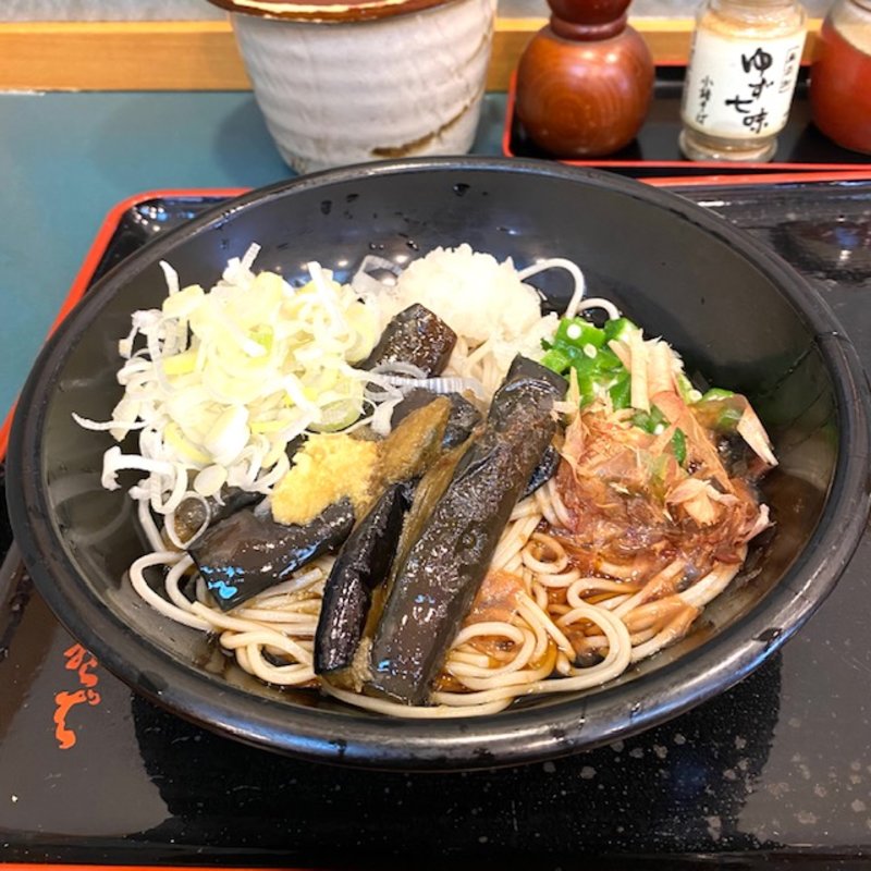 揚げ茄子おろし(小諸そば 東日本橋店)