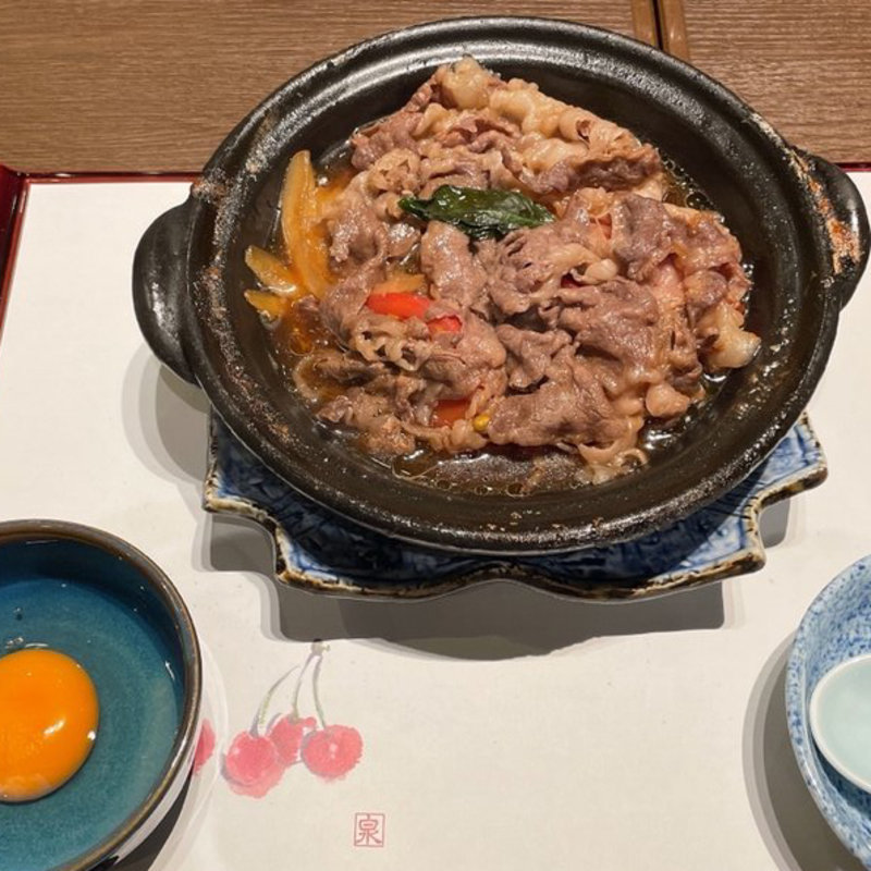 トマトすき焼き膳(三田ばさら)