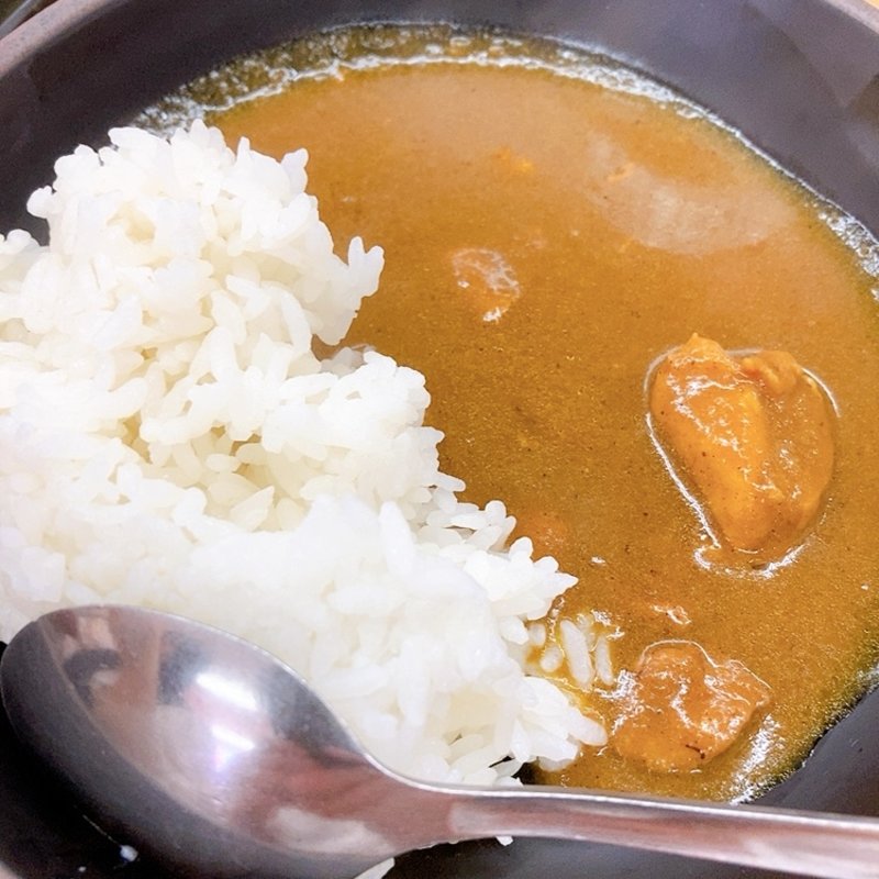半カレー(博多金龍)
