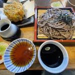海鮮かき揚げ蕎麦
