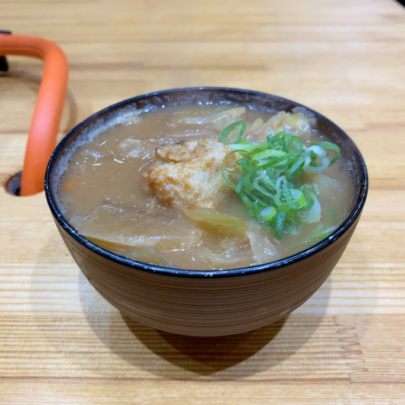 鶏団子汁(とりいち 下村店)