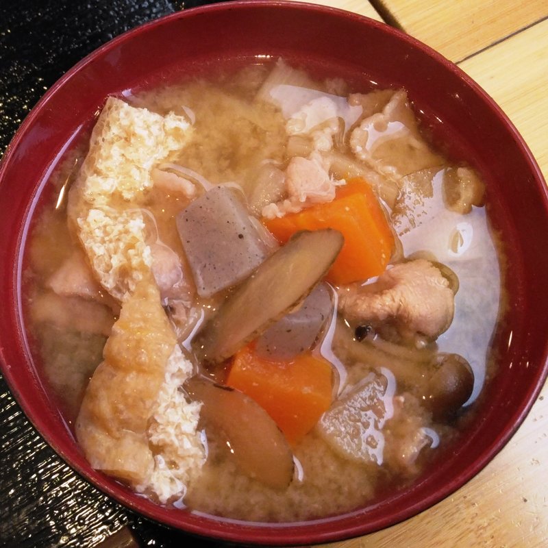 小豚汁(いまここ和食 武屋食堂 北目町店)