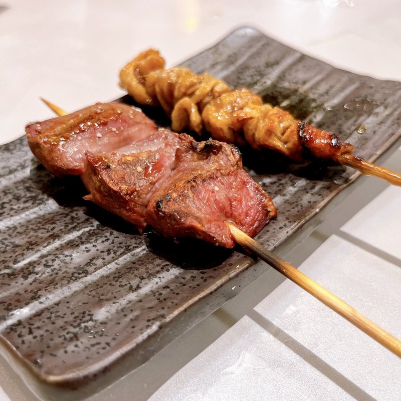 博多串焼き豚串ハツ(屋台屋 博多劇場 青物横丁店)