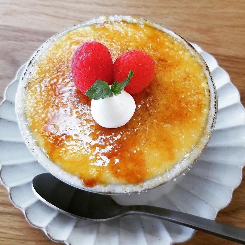 カスタードクリームブリュレ(レシピヲ)