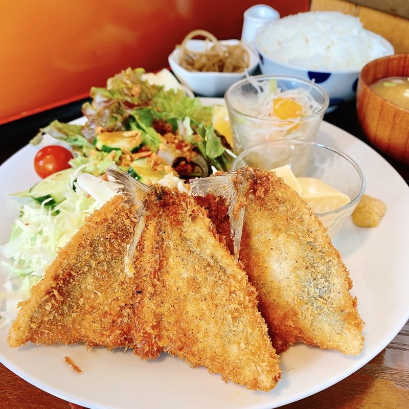 アジフライ定食(孫悟空 )