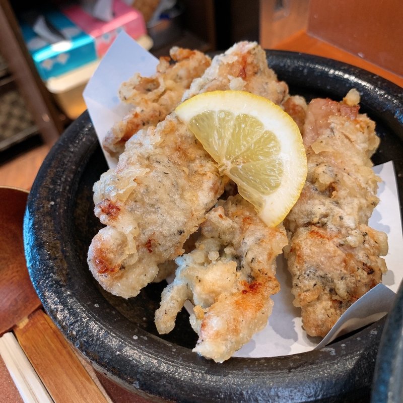 鶏の天ぷら(はんげしょう )