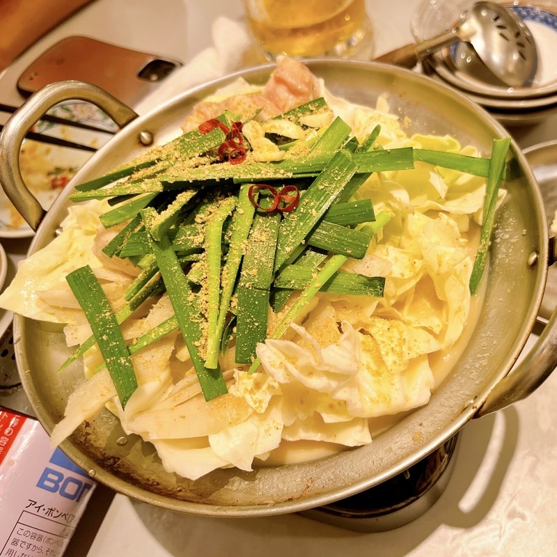 濃厚味噌牛もつ鍋小(1〜2人前)(屋台屋 博多劇場 青物横丁店)