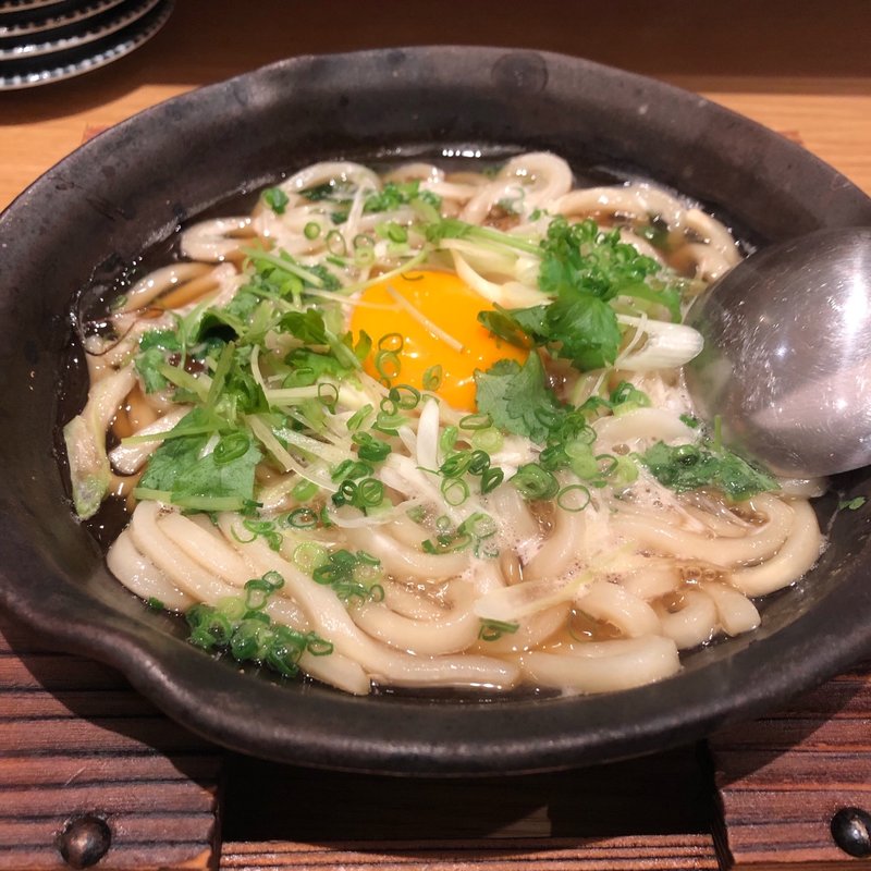 〆のうどん(魚菜由良　雑魚亭)