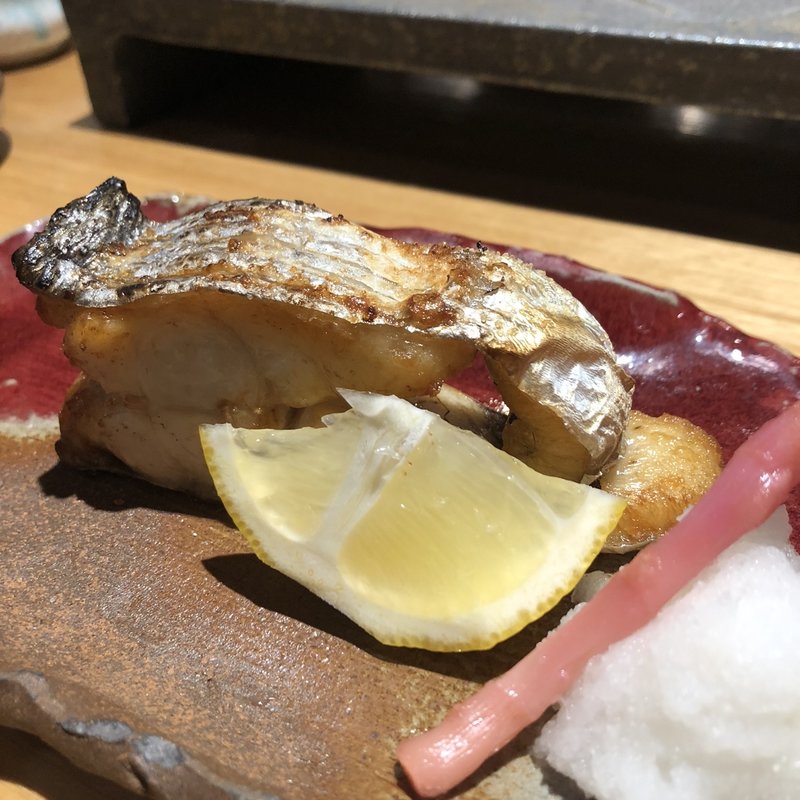 太刀魚の塩焼き(五臓六腑　本店)