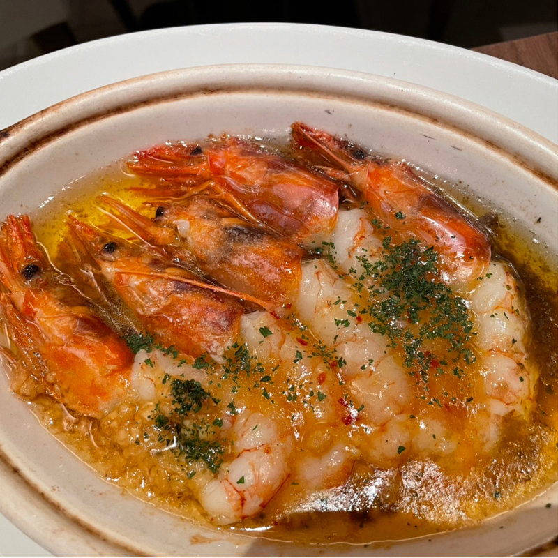 海老のアヒージョ(シュリンプ＆オイスターハウス 池袋西武店 （Shrimp&Oyster House）)