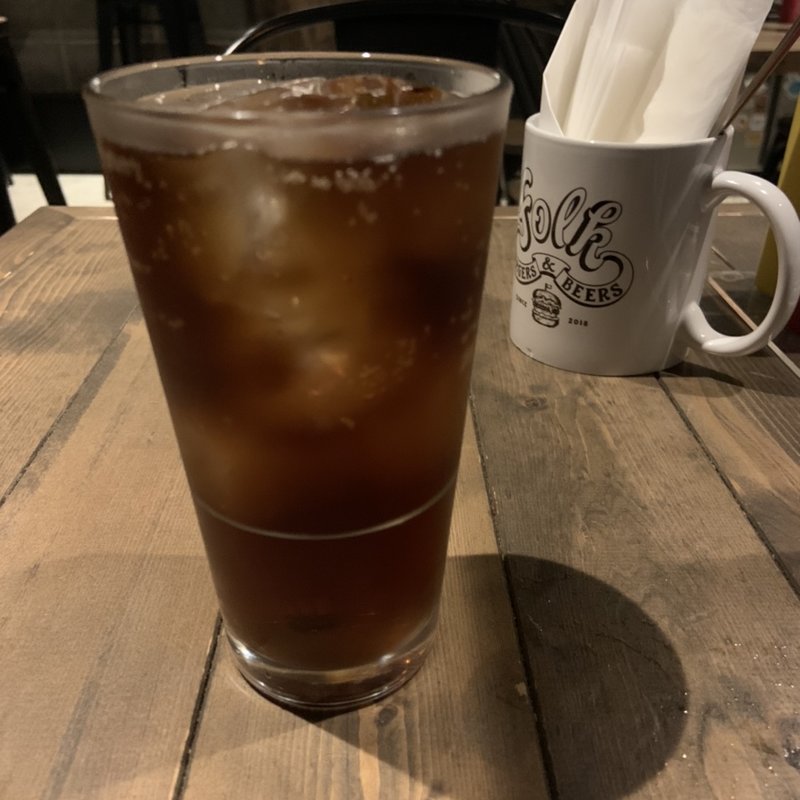 ゼロハイボール(folk burgers&beers)