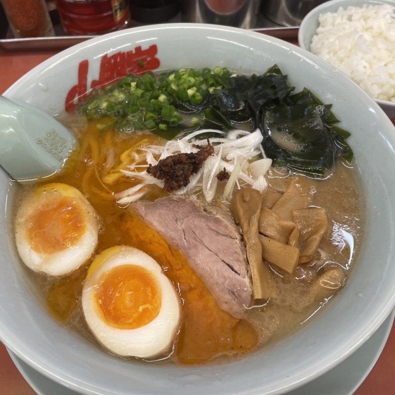 えび塩ラーメン(山岡家 大口店 )