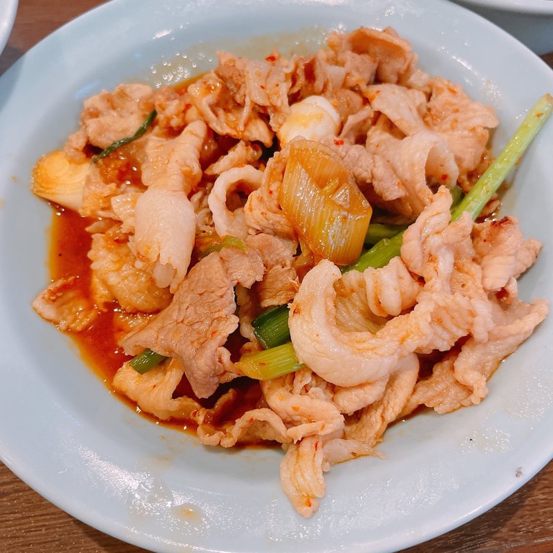 豚肉のスタミナ炒め(三幸園 白山通り店 （サンコウエン）)