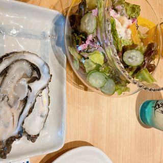 牡蠣ランチ(かき小屋 厚岸水産 岡崎店)