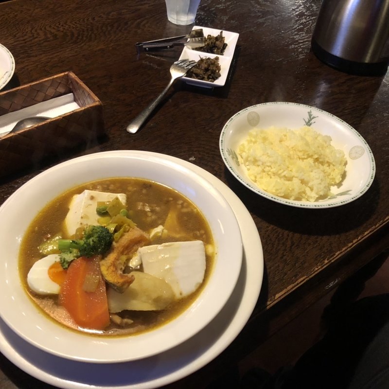 寄せとうふカレー(こうひいはうす)