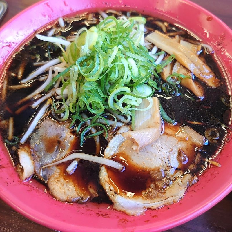 京都黒ラーメン　限定(来来亭 武蔵村山店)