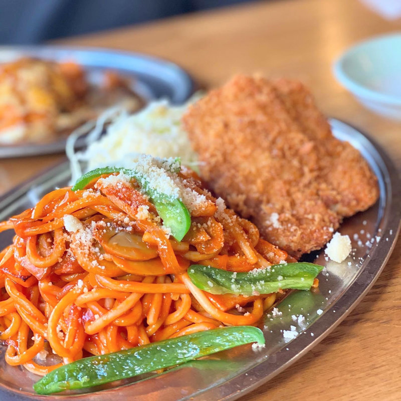 ナポリタン チキンカツトッピング(センターグリル洋光台店)